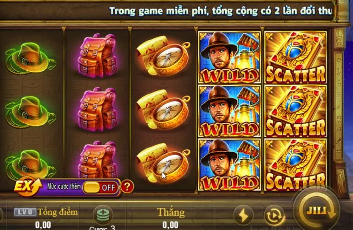 Màn hình trò chơi nổ hũ trên hi8 android với biểu tượng tiền vàng.